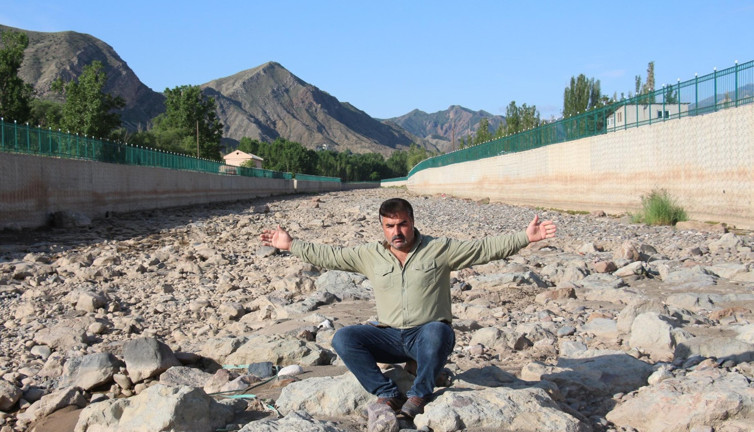 Çoruh Nehri'nin can damarı Oltu Çayı kurudu