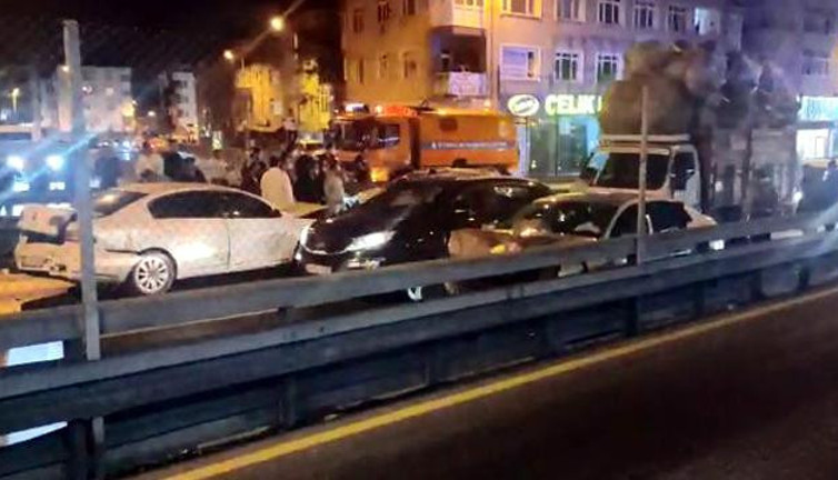 E-5 Karayolu'nda zincirleme kaza