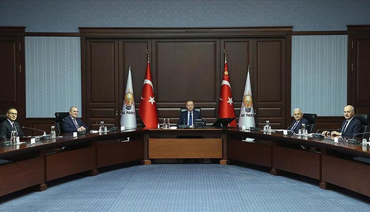 Erdoğan, Yeni Azerbaycan Partisi heyetini kabul etti
