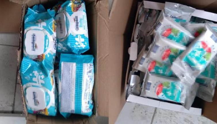 25 bin dolarlık ıslak mendil vurgunu