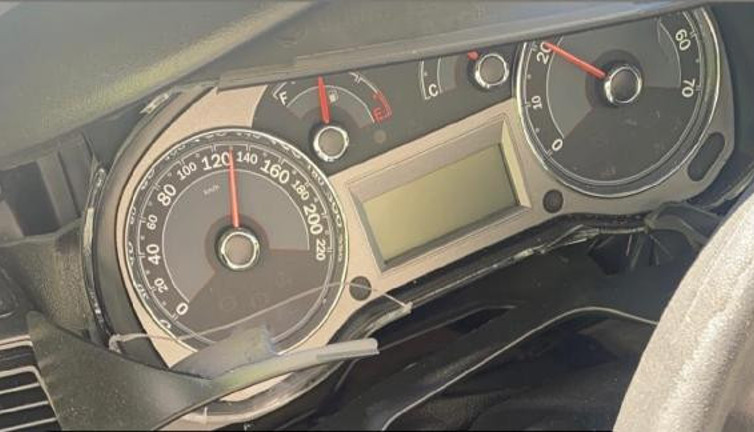 Hatay'da takılı kalan hız göstergesi her şeyi anlatıyor