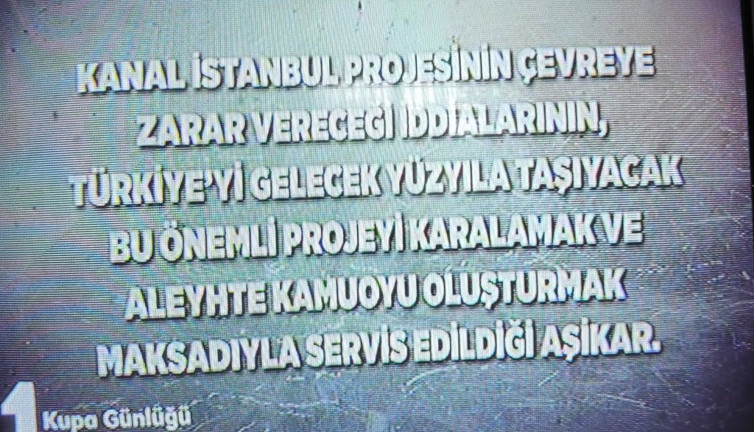 TRT maçı fırsat bildi, skandala imza attı