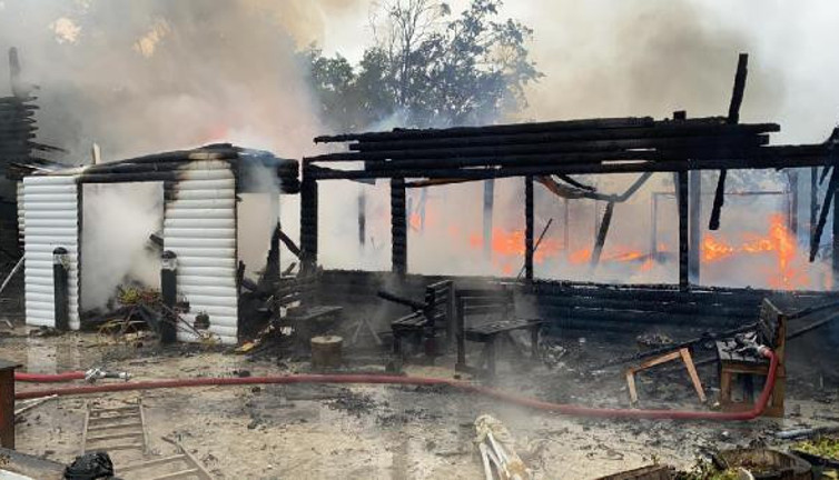 Şile'de kafeteryada yangın (19 Haziran 2021)