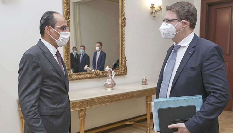Cumhurbaşkanlığı Sözcüsü Kalın AB Komisyonu Kabine Şefi ile görüştü