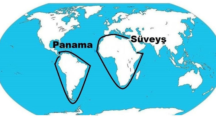 İşte Kanal İstanbul'un denizcilere kazandırdığı. Matematikteki yutan sayı