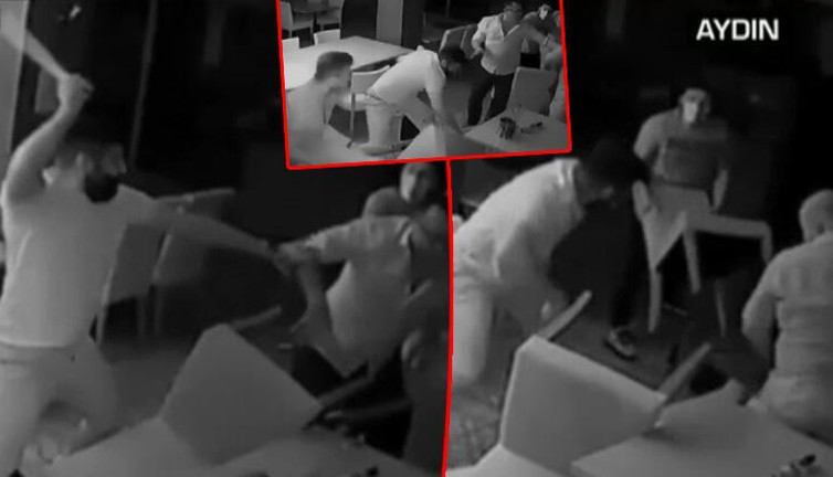 Didim Belediye Başkanı Ahmet Deniz Atabay'a saldırı anının görüntüsü ortaya çıktı