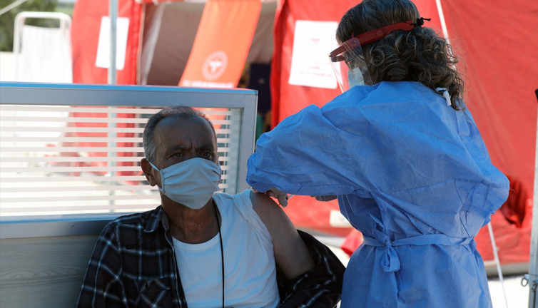 Kapıkule'de aşı uygulama merkezi kuruldu