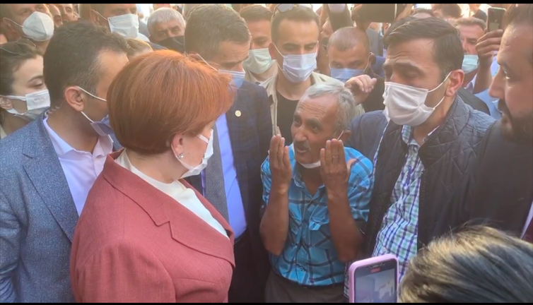 Çocuklarına iş bulamayan baba Akşener'e böyle feryat etti: Hem din iman diyeceksin hem de 7-8 maaş alacaksın