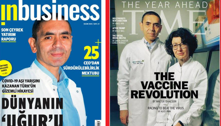 Turkuvaz medyadan Özlem Türeci’ye cinsiyetçi kapak