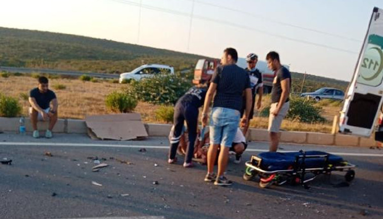 Didim-Söke yolu üzerinde kaza