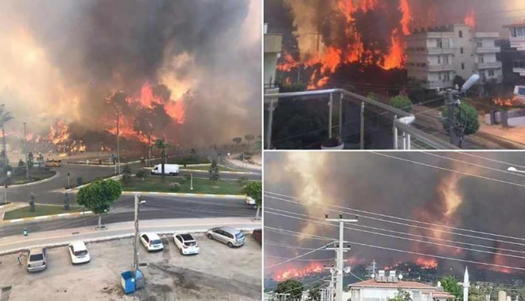 Yangınların altından halk düşmanı bebek katili PKK çıktı