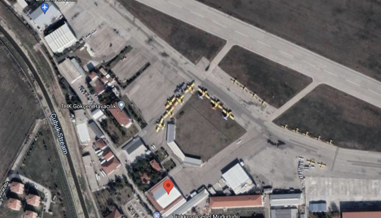 THK’nın yangın söndürme uçakları haritada