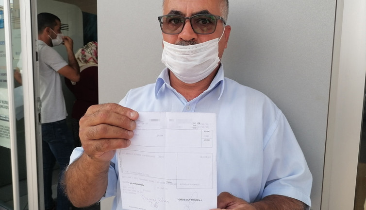 Banka hesabına bakınca gözlerine inanamadı