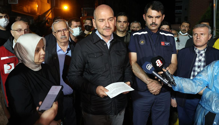 Soylu'dan Batı Karadeniz'deki selle ilgili açıklama: Kimse, 'Nerede bu devlet' demedi