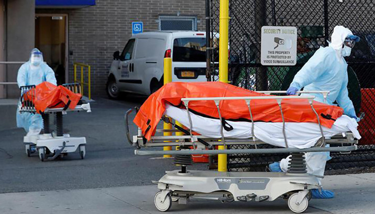 ABD'de korona nedeniyle son 24 saatte 1529 kişi hayatını kaybetti