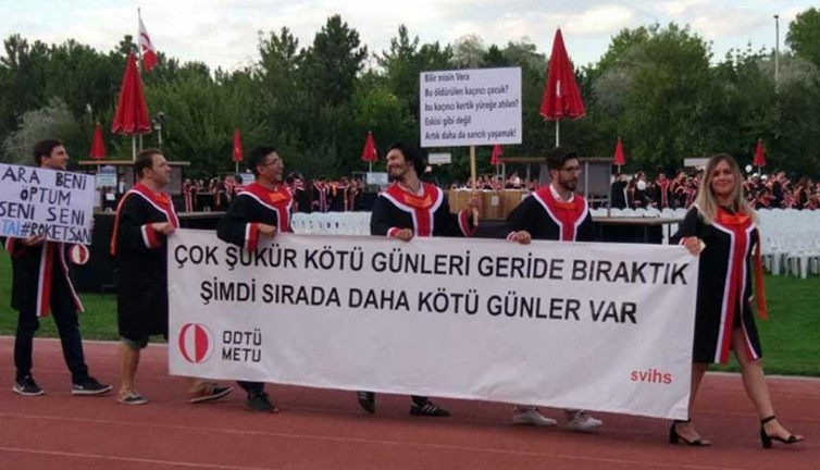 ODTÜ rektörü mezuniyet törenini iptal etti
