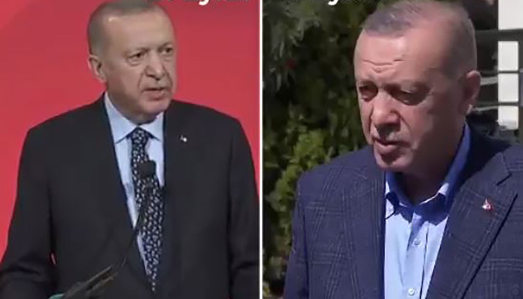 Erdoğan ABD’ye giderken başka orada ve geldiğinde başka konuştu