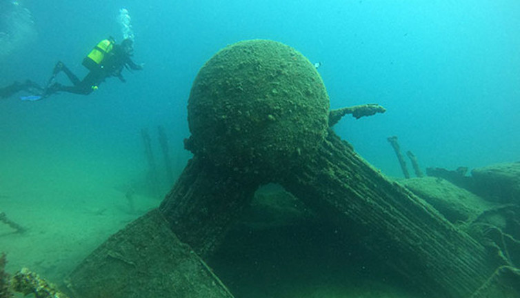 Gelibolu Tarihi Sualtı Parkı dalış turizmine açılıyor