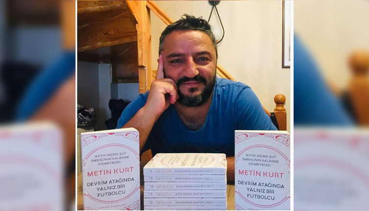 Metin Kurt - Devrim Atağında Bir Futbolcu kitabı yarın raflarda