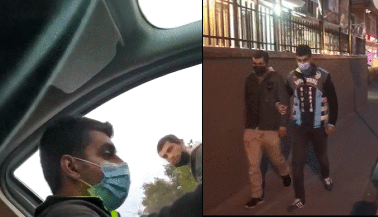 Sivil polise suçüstü yakalandı