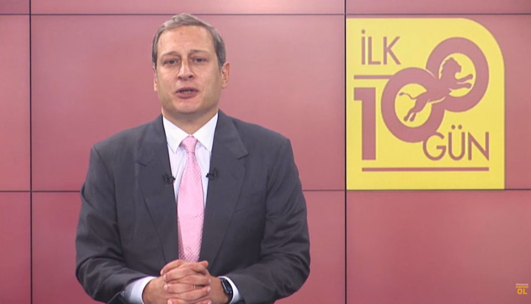 Burak Elmas, ilk 100 günlük icraatlarını anlattı