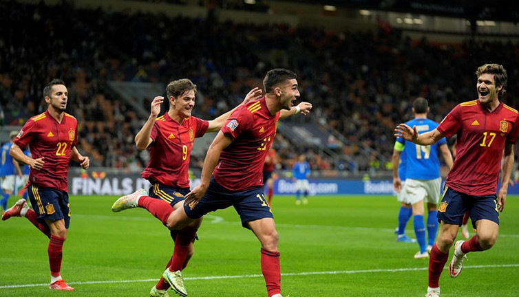 İspanya İtalya'yı devirerek UEFA Uluslar Ligi'nde finale çıktı