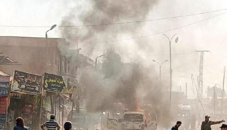 Halk düşmanı PKK pazar yerini kana buladı