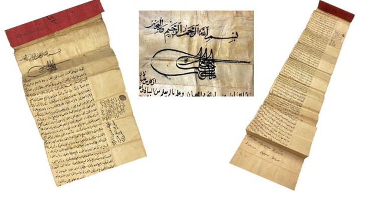 Fatih Sultan Mehmet tuğralı vakfiyenin satışı Türkiye'nin girişimiyle durduruldu