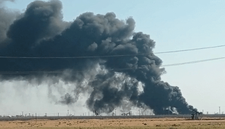 Petrol kuyusundaki yangın 2 gündür sürüyor