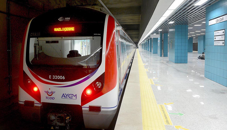 Marmaray 8 yılda 600 milyona yakın yolcu taşıdı