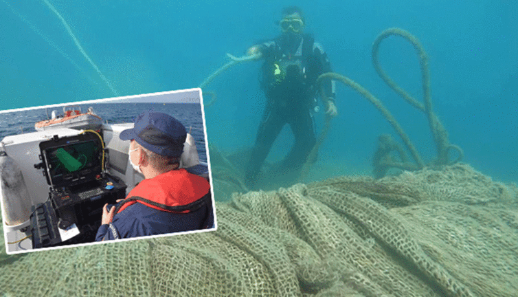 Özel Dalış Timleri Sadece hayat kurtarmıyor deniz diplerini de temizliyorlar. Sahil Güvenliğin gururları