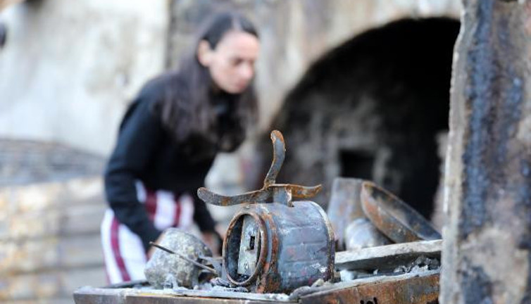 Çevreci ressamın evi küle dönmüştü. Yangının nedeni belli oldu