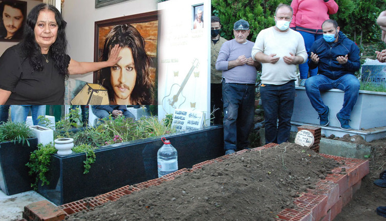Hatice Akarsu oğlu Barış Akarsu'nun yanına defnedildi