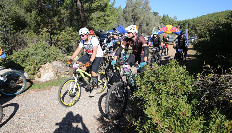 Bodrum Enduro Dağ Bisikleti yarışları başladı