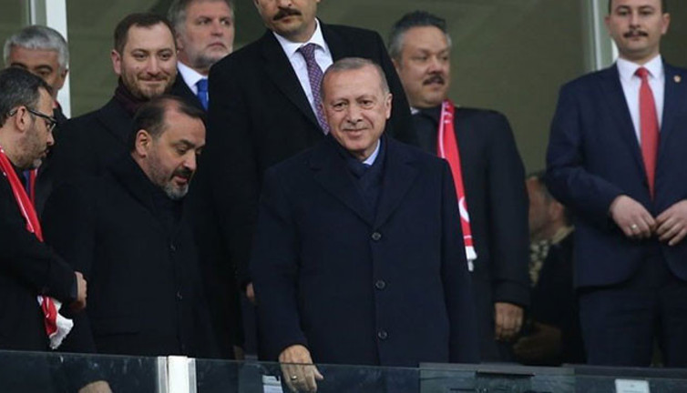 Erdoğan kritik maça gidiyor