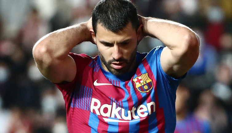 Agüero'dan Barcelona'ya kötü haber