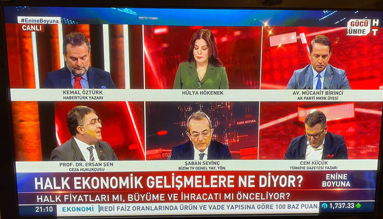Ekranda 6 kişi var hepsinin yüzüne bakın ne görüyorsunuz. Canlı yayındaki maskeli balonun cevabı haberin içinde