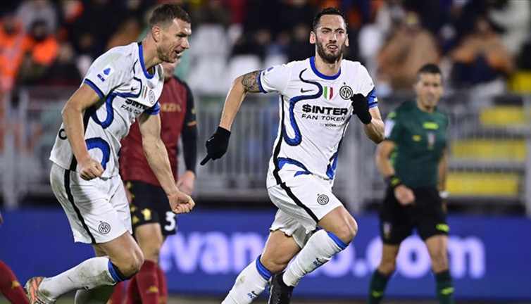 Hakan Çalhanoğlu gol attı, Inter kazandı