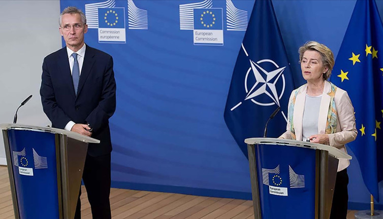 NATO ve AB'den Baltık ülkelerine ortak ziyaretle dayanışma mesajı