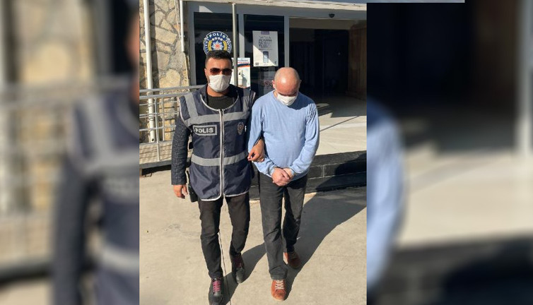 77 yıl 11 ay hapis cezasıyla aranan firari Didim'de yakalandı