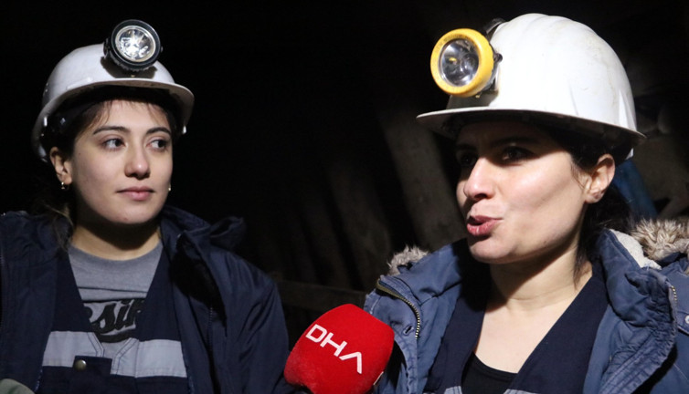Madencilerin canı 2 kadın mühendise emanet