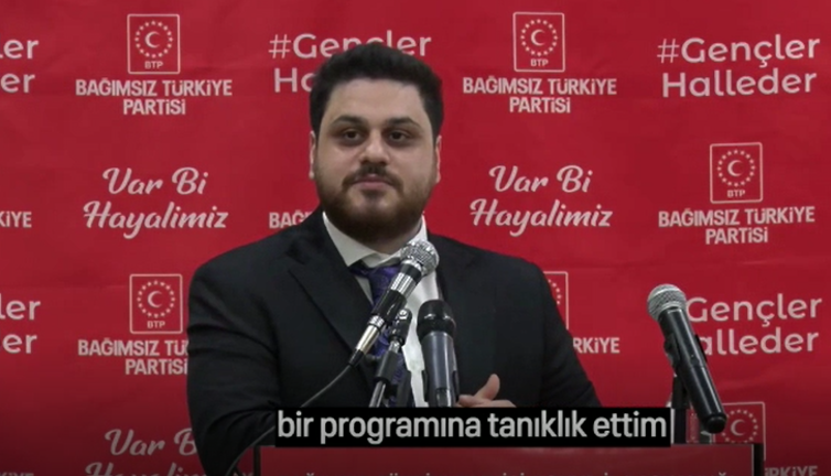 BTP lideri Hüseyin Baş'ın Diyanet İşleri Başkanı Ali Erbaş'a öyle bir Ayet yanıtı verdi ki salonda alkış koptu