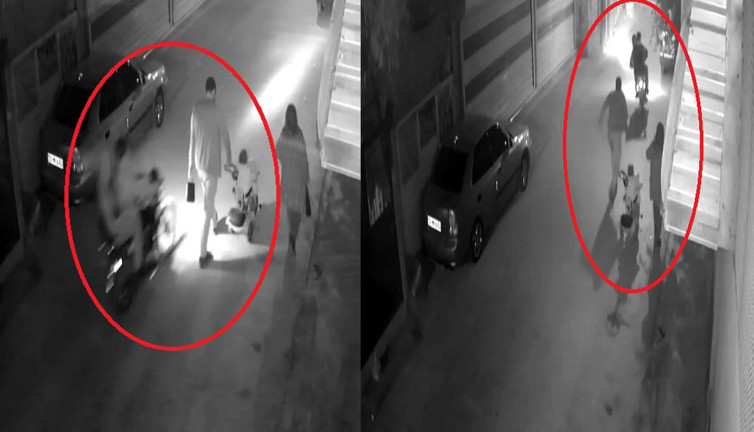 Motosikletle kapkaç yaptılar, birbirlerini suçladı