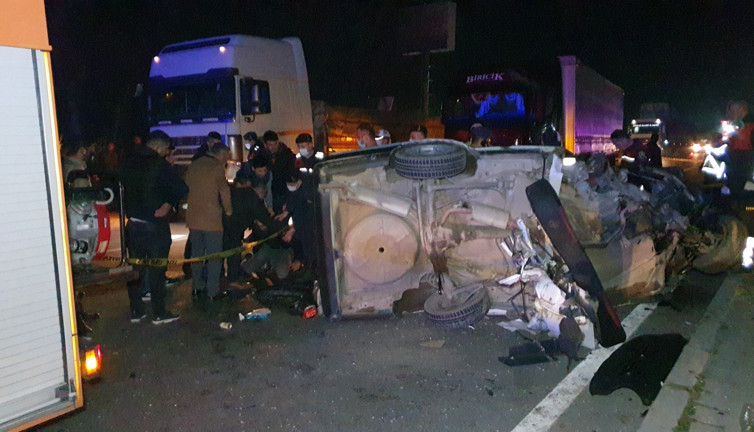 Aydın’da feci kaza: 2 ölü, 3 yaralı