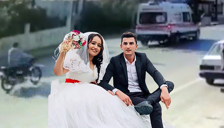 Kızı doğduktan 3 gün sonra öldü. Eşini taşıyan ambulansı takip ederken kaza yaptı