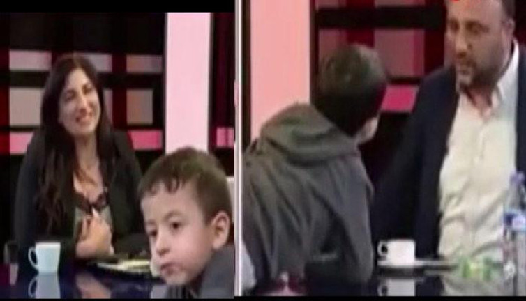 KKTC’de canlı yayında davetsiz misafir