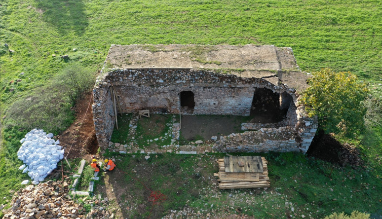 Bizans döneminden kalma eser yeniden ortaya çıkarıldı