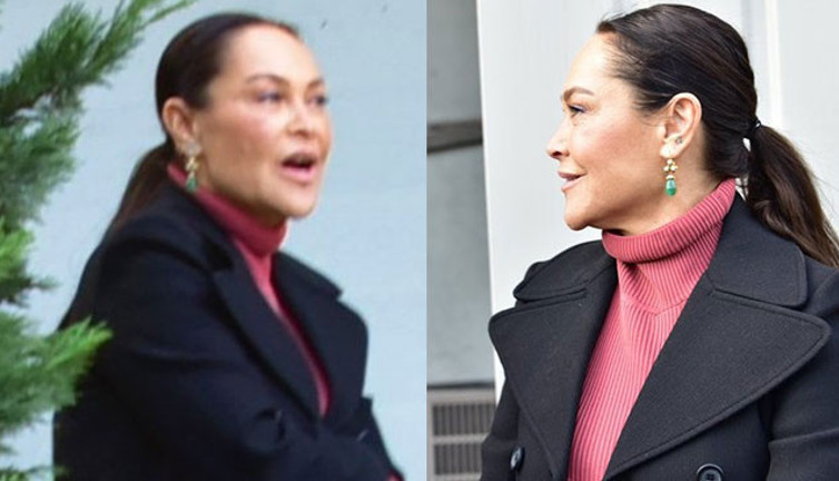 Hülya Avşar fena yakalandı! Arka kapıdan kaçmak istedi gazetecileri karşısında buldu