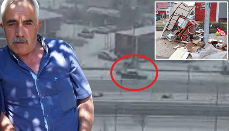 Kaldırımdaki simitçinin öldüğü kazada yeni görüntü ortaya çıktı
