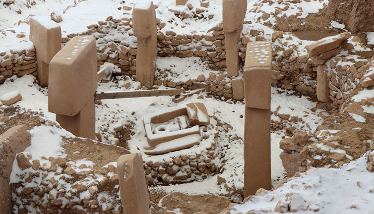 Göbeklitepe beyaza büründü